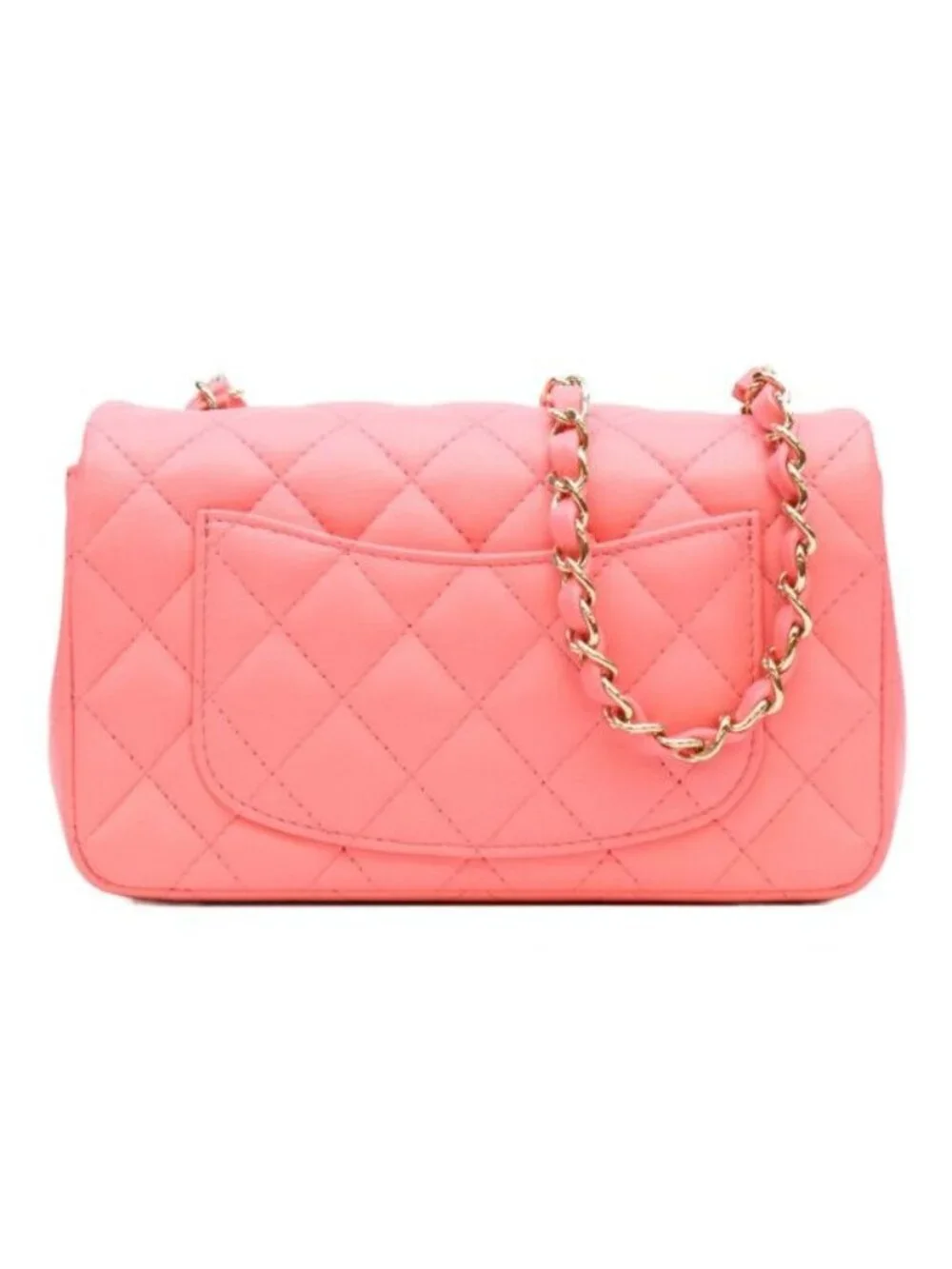 Chanel Pink Lamb Gold Mini Quilted 20
